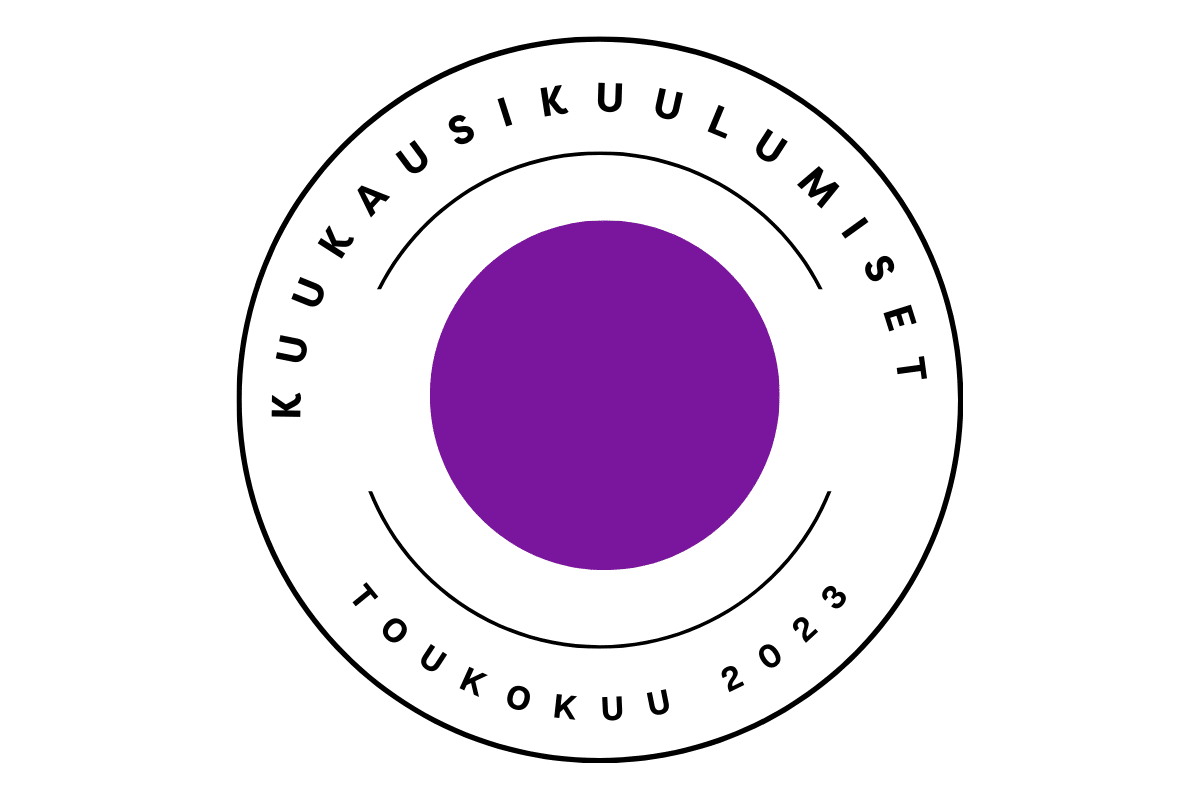 Kuukausikuulumisten logo.