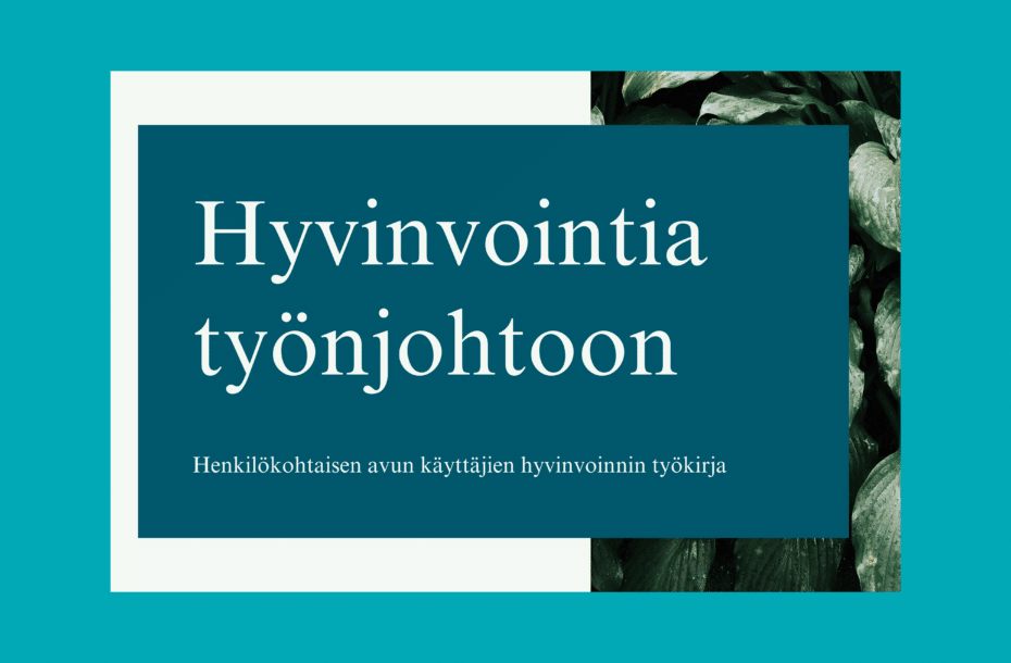 Hyvinvointia henkilökohtaisen avun käyttäjille