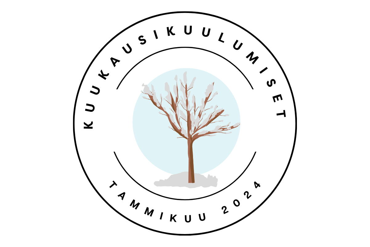 Kuukausikuulumisten tunnus.