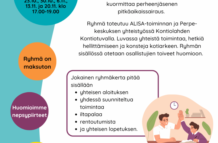 Hyvän olon ryhmä vanhemmalle ja nuorelle